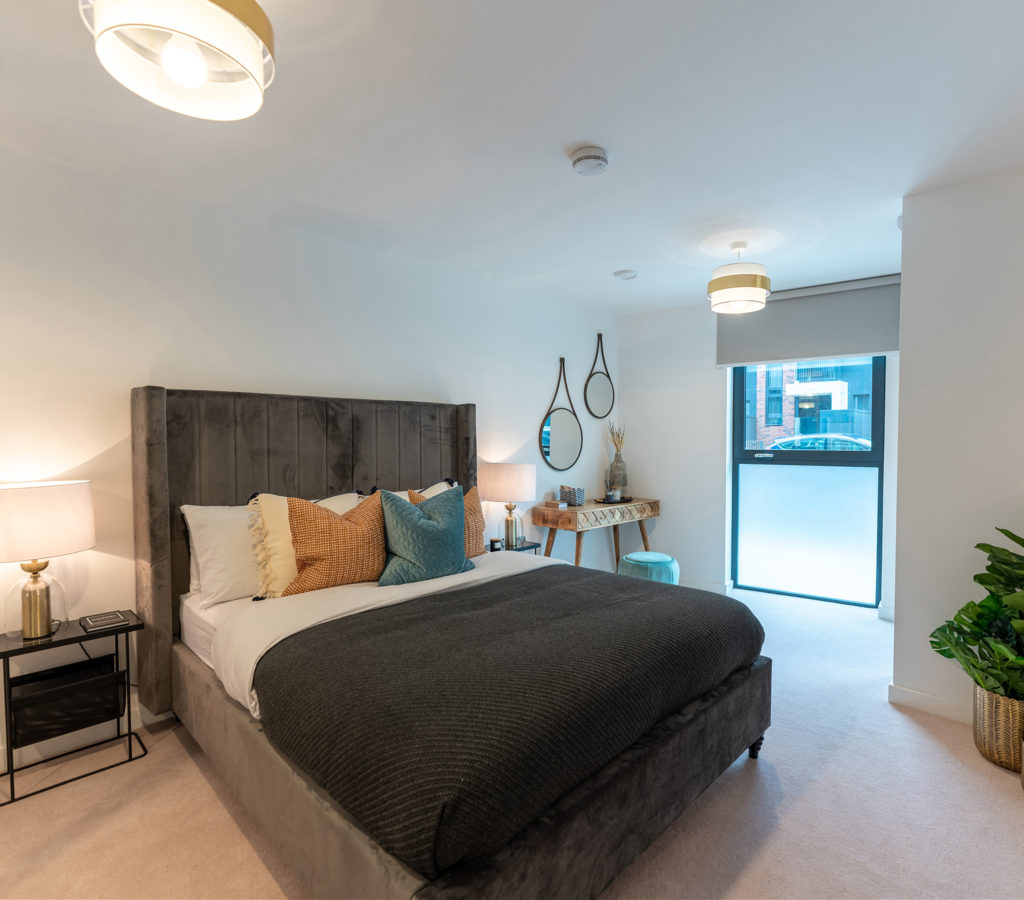 Master Bedroom at Greenwich Square from L&Q