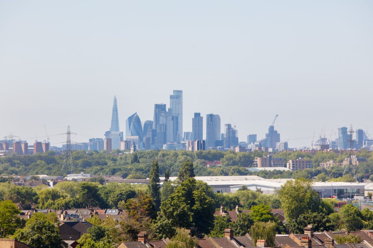 View of London from The Chain