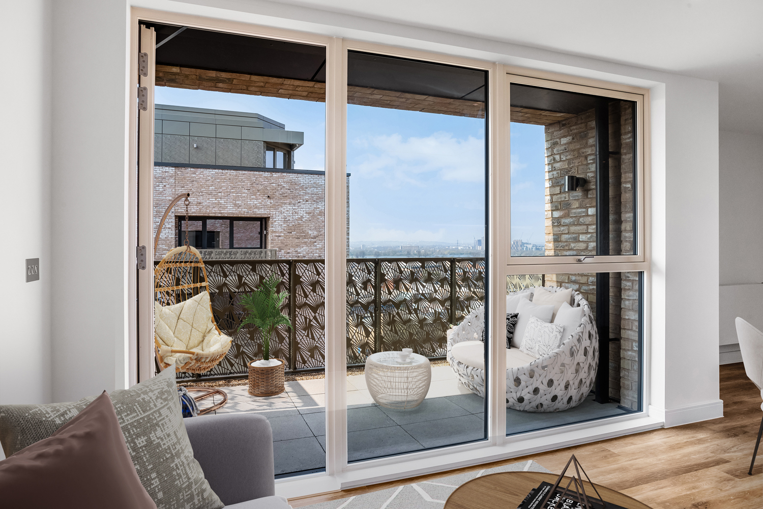 Living room with outdoor space