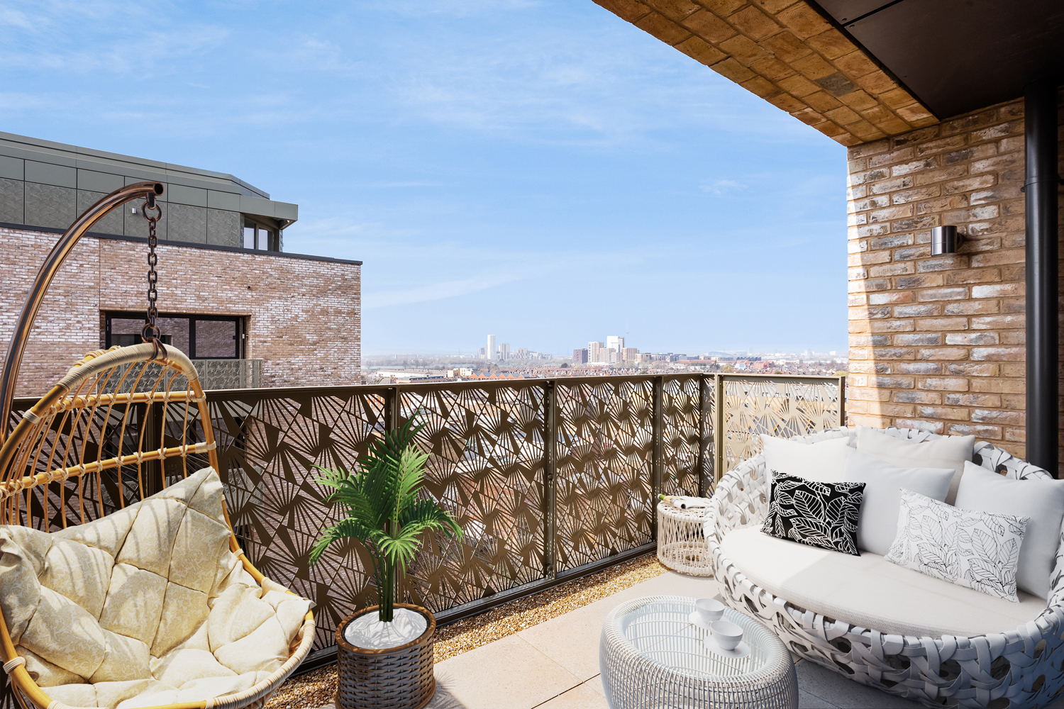 Balcony area at The Chain