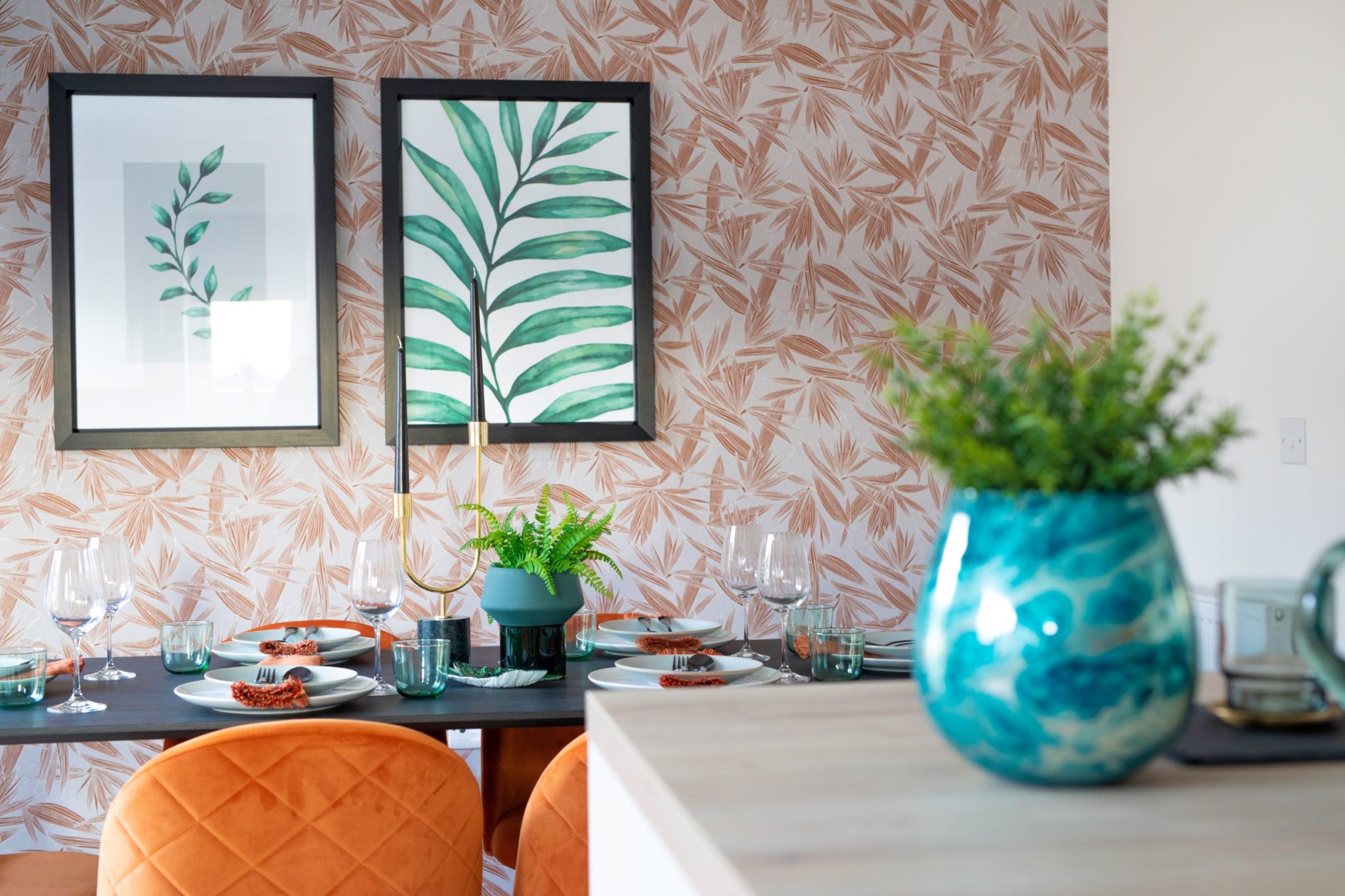 kitchen and dining room at saxon reach