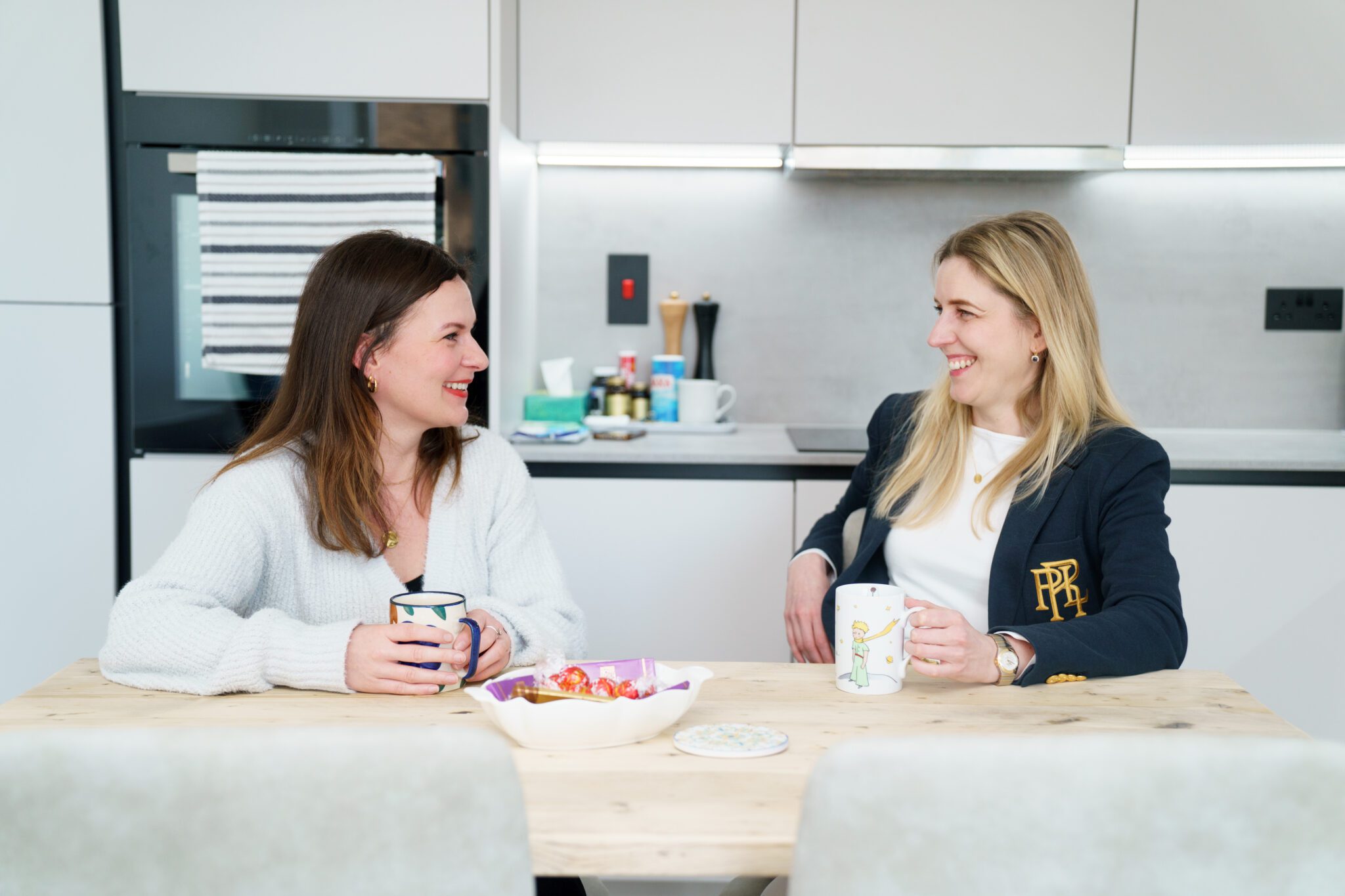 Marta & Monika enjoying a drink