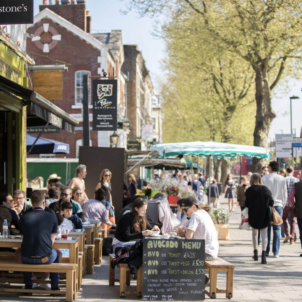 Acton Gardens food and Drink